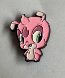 100 custom black painted enamel pins